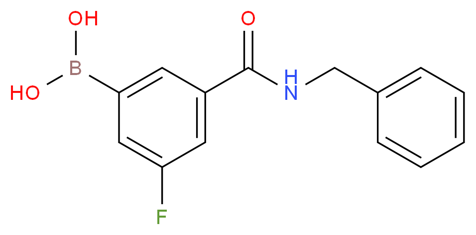 3-Benzylcarbamoyl-5-fluorobenzeneboronic acid_Molecular_structure_CAS_874219-41-7)