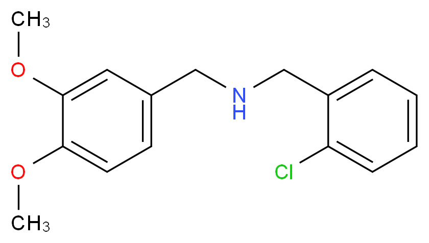 (2-chlorobenzyl)(3,4-dimethoxybenzyl)amine_Molecular_structure_CAS_423733-58-8)