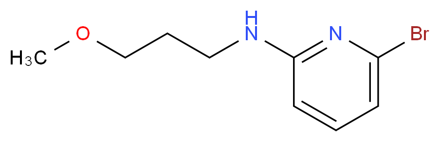 6-BroMo-N-(3-Methoxypropyl)pyridin-2-aMine_Molecular_structure_CAS_92623-83-1)