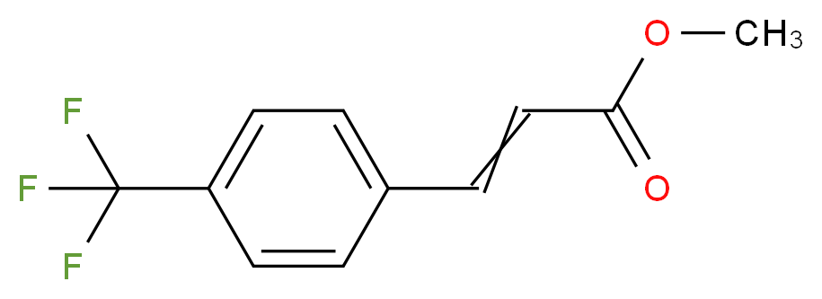 methyl 3-[4-(trifluoromethyl)phenyl]prop-2-enoate_Molecular_structure_CAS_)