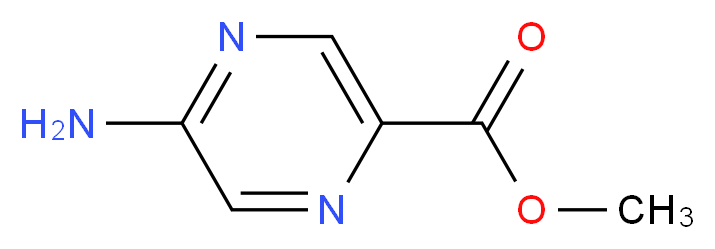 2-Aminopyrazine-5-carboxylic Acid Methyl Ester_Molecular_structure_CAS_13924-94-2)