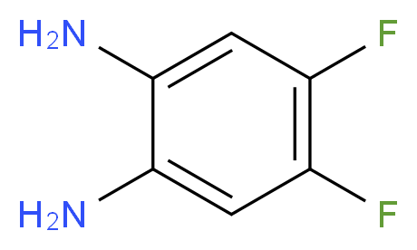 4,5-Difluorobenzene-1,2-diaMine_Molecular_structure_CAS_76179-40-3)