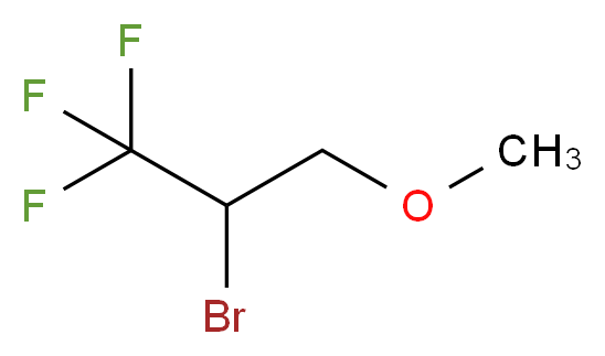 2-Bromo-3-methoxy-1,1,1-trifluoropropane_Molecular_structure_CAS_113507-82-7)