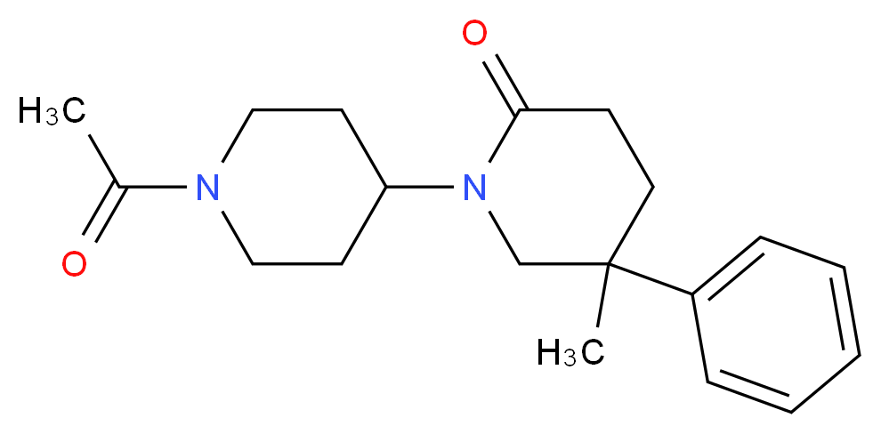 1'-acetyl-5-methyl-5-phenyl-1,4'-bipiperidin-2-one_Molecular_structure_CAS_)