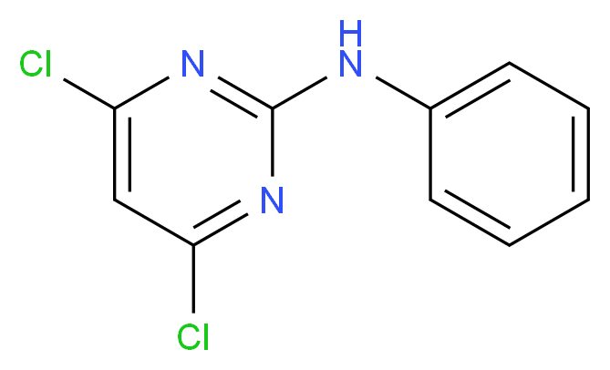 4,6-dichloro-N-phenylpyrimidin-2-amine_Molecular_structure_CAS_28230-48-0)