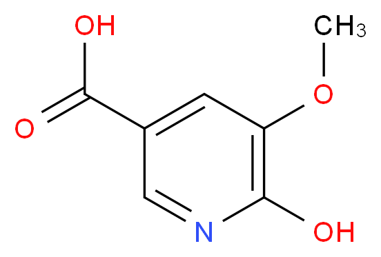 6-Hydroxy-5-methoxynicotinic acid_Molecular_structure_CAS_1171919-98-4)