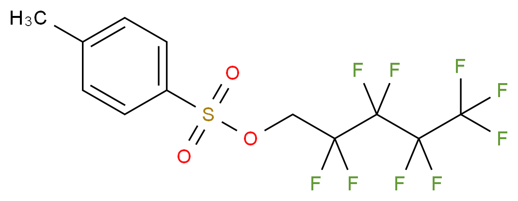 1H,1H-Nonafluoropentyl p-toluenesulfonate_Molecular_structure_CAS_883499-79-4)