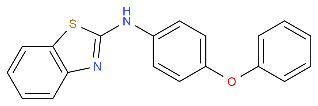 Benzothiazol-2-yl-(4-phenoxy-phenyl)-amine_Molecular_structure_CAS_)