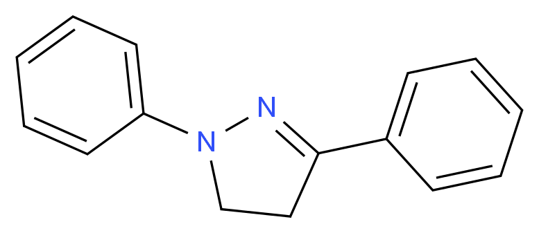1,3-diphenyl-4,5-dihydro-1H-pyrazole_Molecular_structure_CAS_)