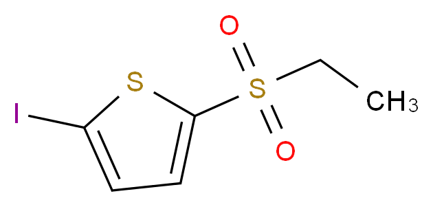 2-(ethylsulfonyl)-5-iodothiophene_Molecular_structure_CAS_412965-13-0)