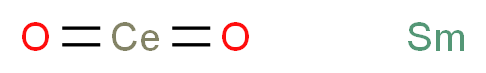 Cerium(IV) oxide-samarium doped_Molecular_structure_CAS_)