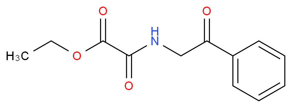 Ethyl 2-oxo-2-((2-oxo-2-phenylethyl)amino)acetate_Molecular_structure_CAS_84978-66-5)