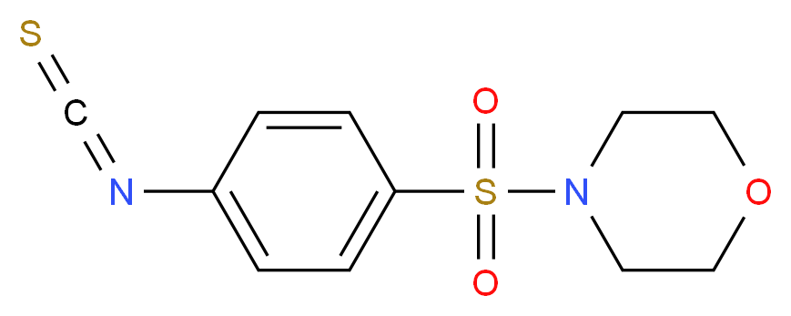 4-(4-Isothiocyanato-benzenesulfonyl)-morpholine_Molecular_structure_CAS_7356-55-0)