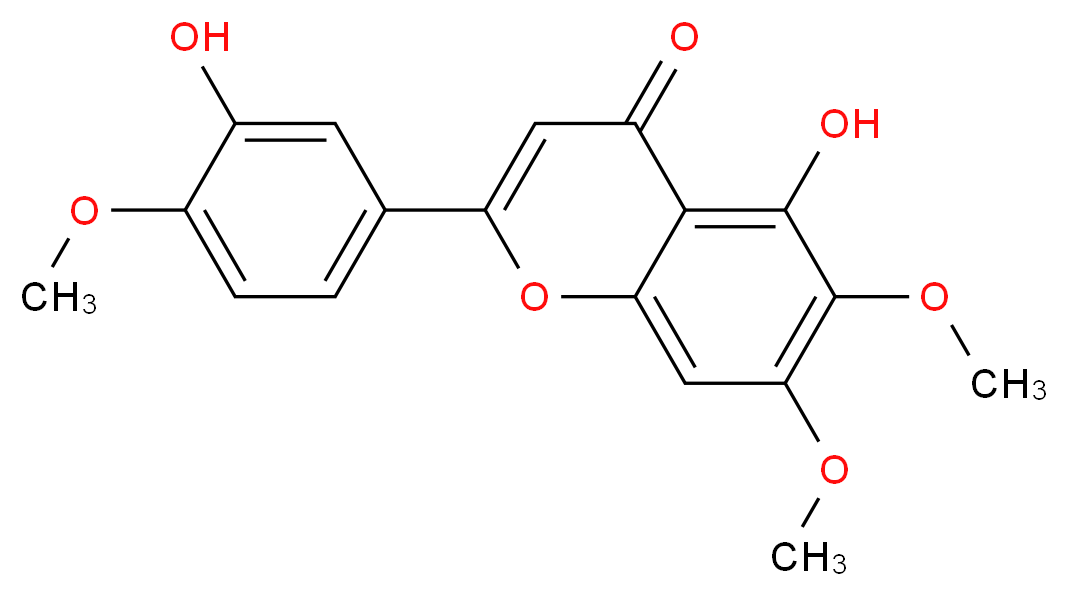 3',5-Dihydroxy-4',6,7-trimethoxyflavone_Molecular_structure_CAS_855-96-9)