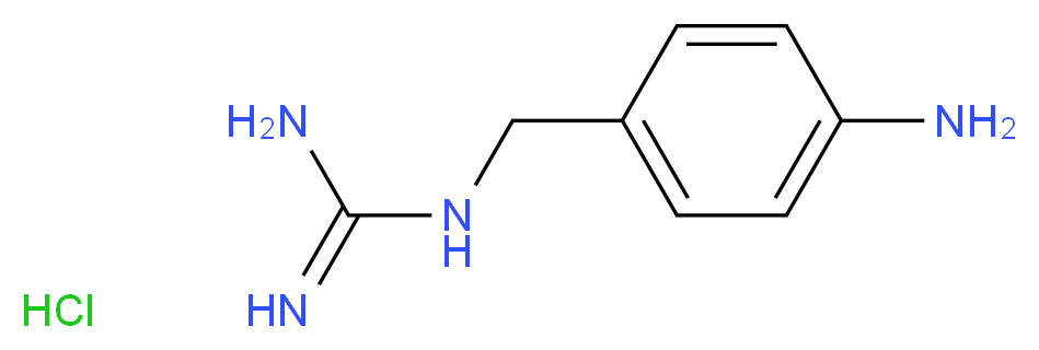 1-(4-AMINOBENZYL)GUANIDINE HYDROCHLORIDE_Molecular_structure_CAS_774227-01-9)