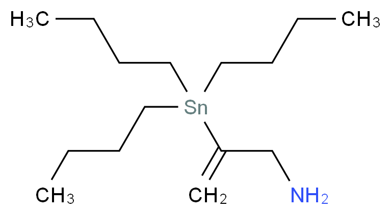 2-(Tributylstannyl)-2-propen-1-amine _Molecular_structure_CAS_155258-22-3)