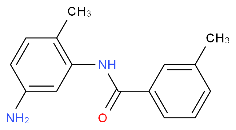 N-(5-Amino-2-methylphenyl)-3-methylbenzamide_Molecular_structure_CAS_)