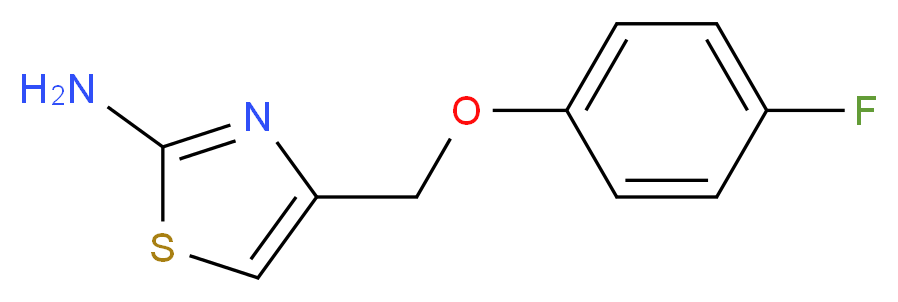 4-[(4-fluorophenoxy)methyl]-1,3-thiazol-2-amine_Molecular_structure_CAS_)