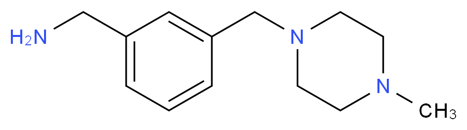 3-(4-Methylpiperazin-1-ylmethyl)benzylamine_Molecular_structure_CAS_515162-19-3)