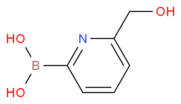 6-(HYDROXYMETHYL)PYRIDINE-2-BORONIC ACID_Molecular_structure_CAS_1207749-62-9)