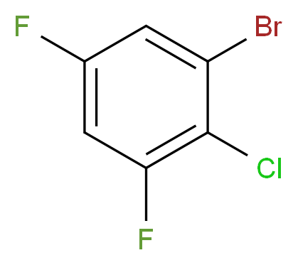 1-Bromo-2-chloro-3,5-difluorobenzene_Molecular_structure_CAS_187929-82-4)