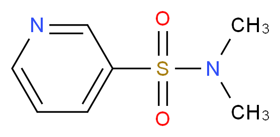 N,N-Dimethylpyridine-3-sulphonamide 98%_Molecular_structure_CAS_)
