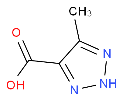 5-methyl-2H-1,2,3-triazole-4-carboxylic acid_Molecular_structure_CAS_)