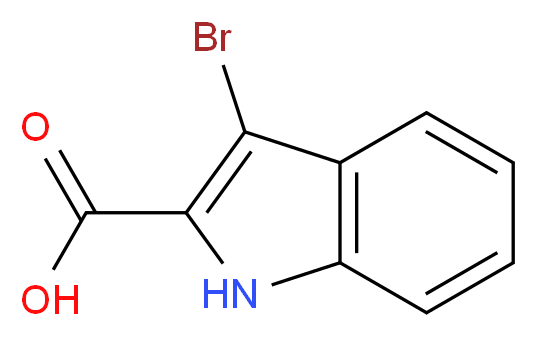 3-Bromo-1H-indole-2-carboxylic acid_Molecular_structure_CAS_28737-33-9)