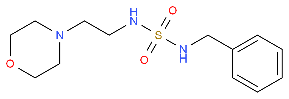 N-benzyl-N'-(2-morpholin-4-ylethyl)sulfamide_Molecular_structure_CAS_)