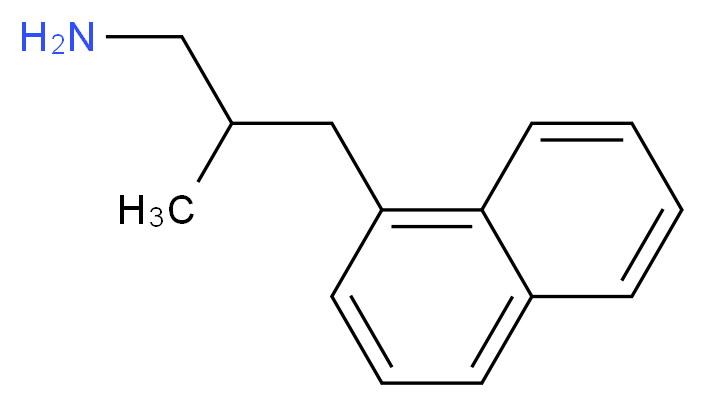 2-methyl-3-(1-naphthyl)-1-propanamine_Molecular_structure_CAS_1123169-44-7)