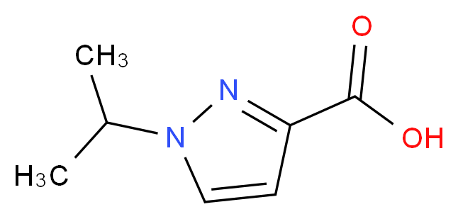 1-(propan-2-yl)-1H-pyrazole-3-carboxylic acid_Molecular_structure_CAS_)