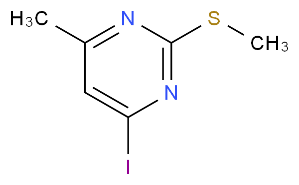4-Iodo-6-methyl-2-(methylthio)pyrimidine_Molecular_structure_CAS_16879-42-8)