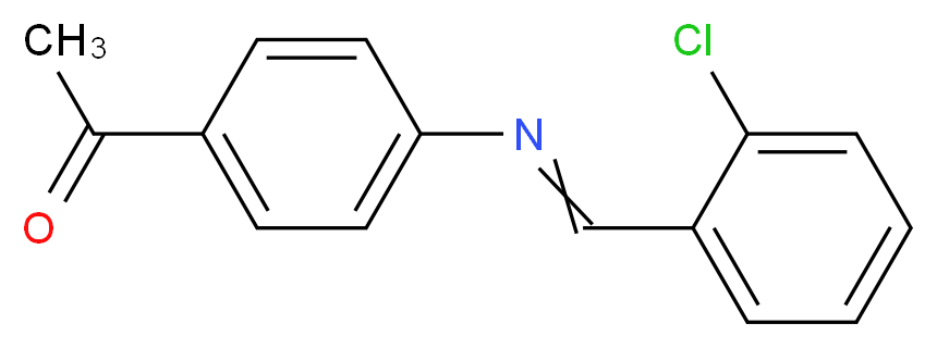 N-(2-Chlorobenzylidene)-4-acetylaniline_Molecular_structure_CAS_85111-80-4)