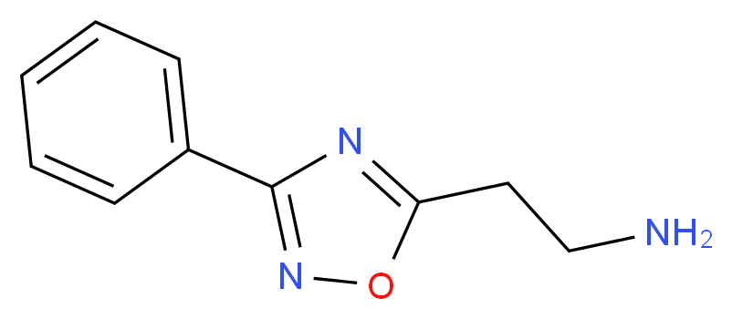 2-(3-phenyl-1,2,4-oxadiazol-5-yl)ethanamine_Molecular_structure_CAS_)