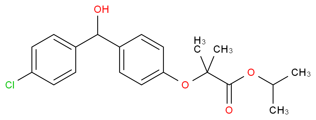 Dihydro Fenofibrate_Molecular_structure_CAS_61001-99-8)
