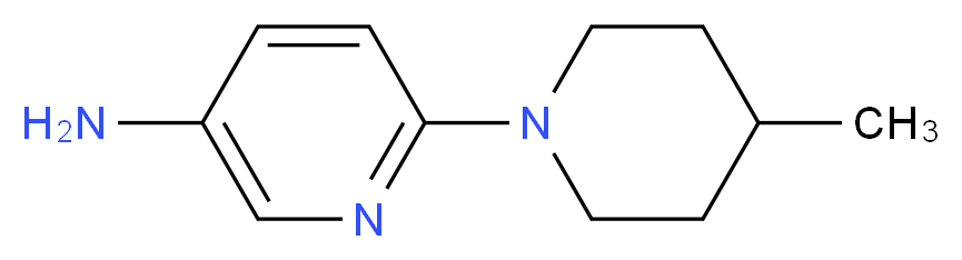 6-(4-Methyl-1-piperidinyl)-3-pyridinylamine_Molecular_structure_CAS_767583-34-6)