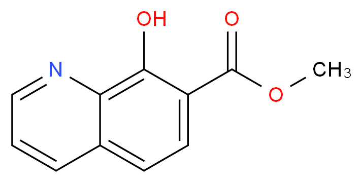 methyl 8-hydroxyquinoline-7-carboxylate_Molecular_structure_CAS_73776-20-2)