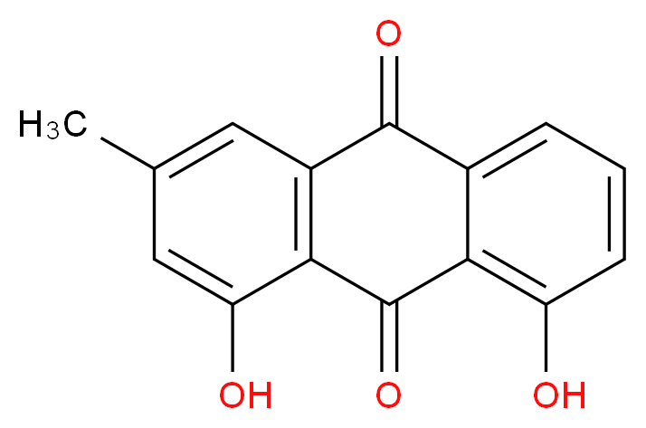 1,8-Dihydroxy-3-methylanthraquinone_Molecular_structure_CAS_481-74-3)