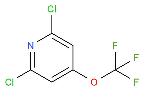2,6-dichloro-4-(trifluoromethoxy)pyridine_Molecular_structure_CAS_)