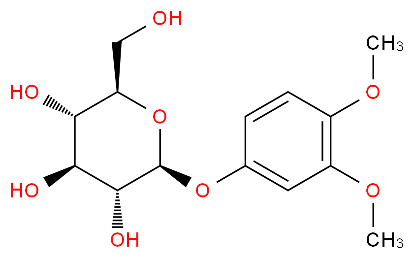 3,4-Dimethoxyphenyl glucoside_Molecular_structure_CAS_84812-00-0)
