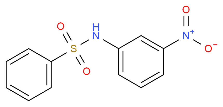 N-(3-Nitrophenyl)benzenesulfonamide_Molecular_structure_CAS_80-37-5)