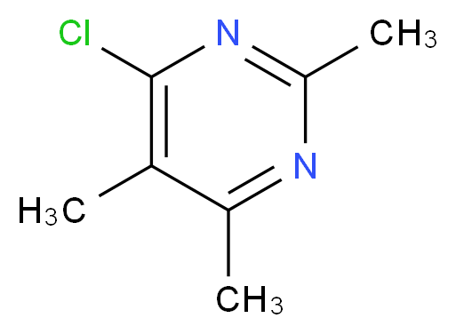 4-chloro-2,5,6-trimethylpyrimidine_Molecular_structure_CAS_)