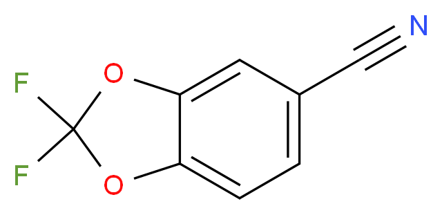2,2-Difluoro-5-cyano-1,3-benzodioxole 97%_Molecular_structure_CAS_135132-34-2)
