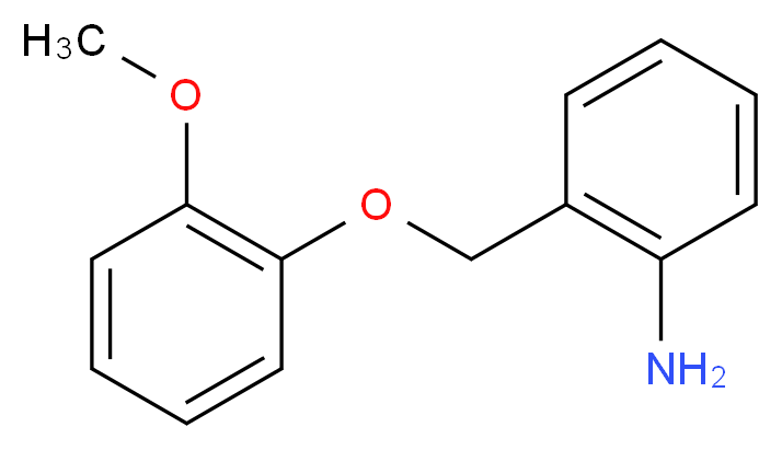 2-(2-methoxyphenoxymethyl)aniline_Molecular_structure_CAS_)