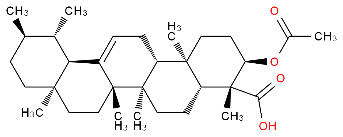 3-O-Acetyl-β-boswellic acid_Molecular_structure_CAS_5968-70-7)