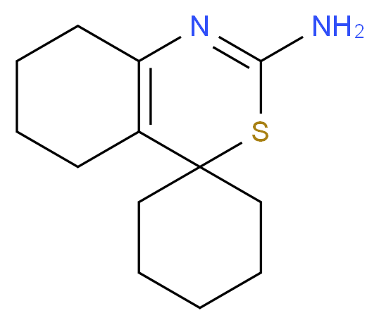 5,6,7,8-tetrahydrospiro[3,1-benzothiazine-4,1'-cyclohexan]-2-amine_Molecular_structure_CAS_5778-24-5)