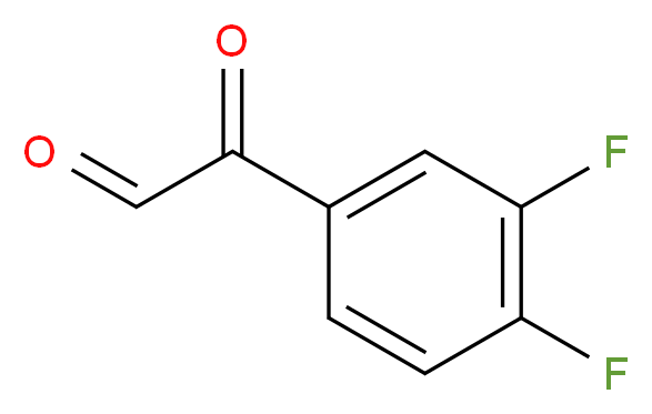 2-(3,4-difluorophenyl)-2-oxoacetaldehyde_Molecular_structure_CAS_)