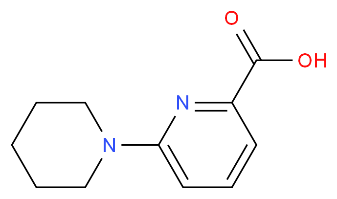 6-piperidinopyridine-2-carboxylic acid_Molecular_structure_CAS_868755-50-4)