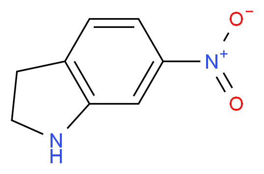 2,3-Dihydro-6-nitro-(1H)-indole_Molecular_structure_CAS_)