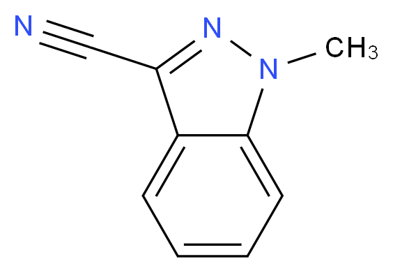 1-methyl-1H-indazole-3-carbonitrile_Molecular_structure_CAS_31748-44-4)
